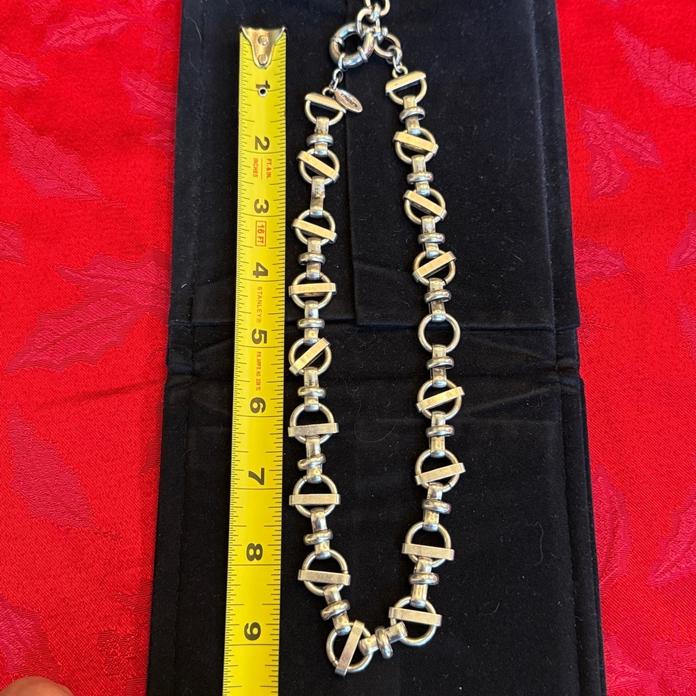 Chico’s silver Geometric Necklace